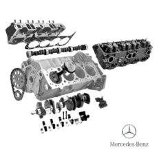 Spare Parts for Truck Engines: Mercedes Benz